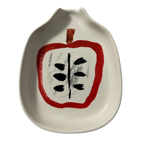 Kate Spade New York Lenox “All In Good Taste” Apple Spoon Rest - Picture 1 of 2